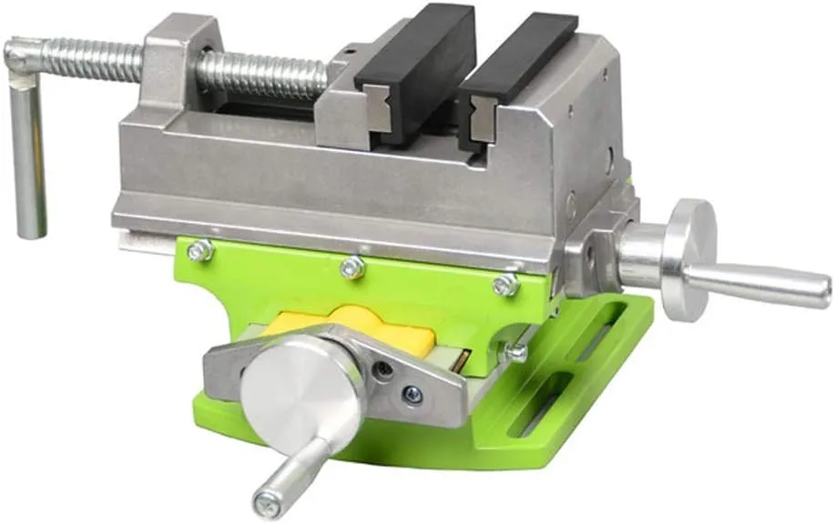 3" Cross Slide Drill Press Vise 2 Way X-Y Compound Vise Mill Drill Press