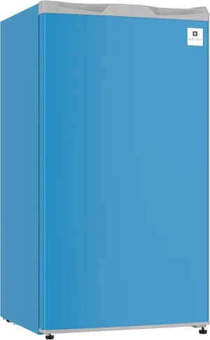 ACFR321BLUE Mini Refrigerator-Freezer Compartment-Adjustable Thermostat Control-Reversible Doors-Ideal for Dorm, Office, RV, Garage, Apartment-Blue, 3.2 CU.FT