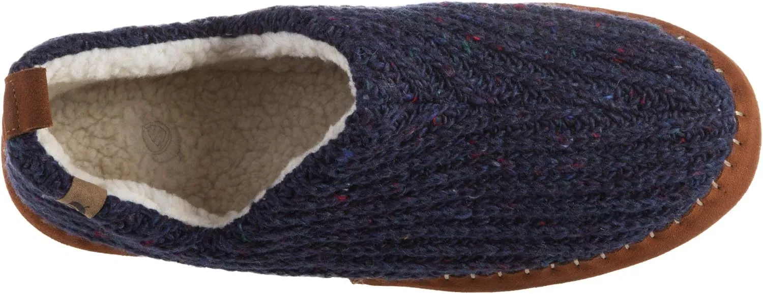 Acorn Men's Camden Recycled Moccasin Slippers with Berber Lining