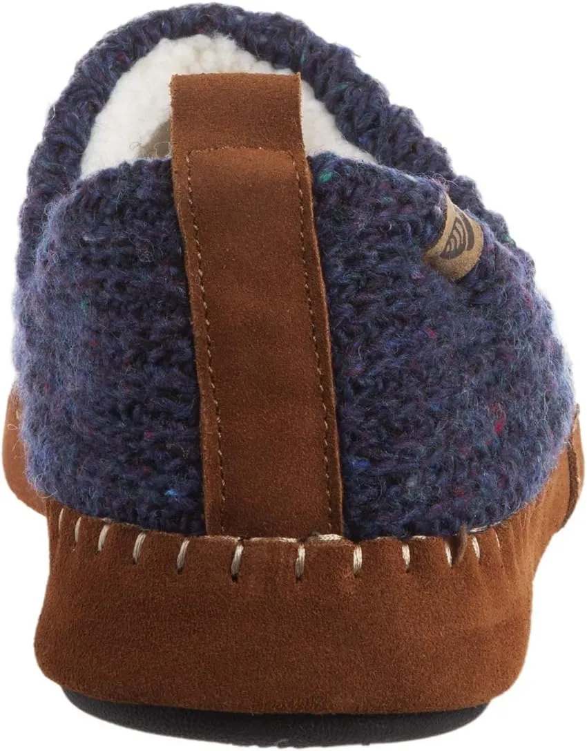 Acorn Men's Camden Recycled Moccasin Slippers with Berber Lining