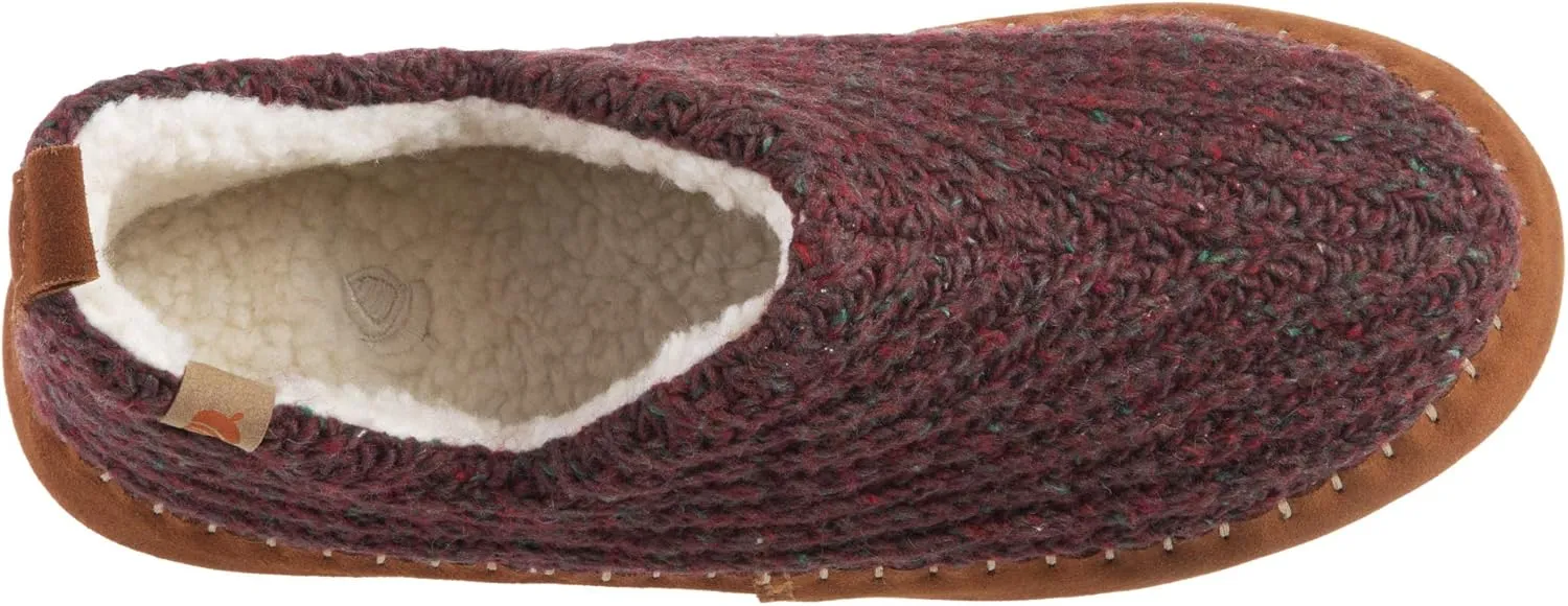 Acorn Women's Camden Recycled Moccasin Slippers with Berber lining
