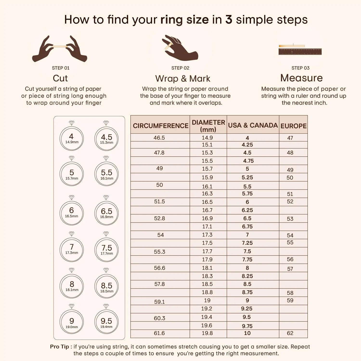 AFFY 1 Ct. Round Double Row Pave Set Curved Enhancer Guard Bridal Wedding Engagement Ring In 14K Gold Over Sterling Silver With Cubic Zirconia, Gift For Her