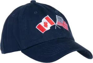 Ann Arbor T-shirt Co. American Friendship Nations Flag Baseball Low Profile Dad Hat for Men Women