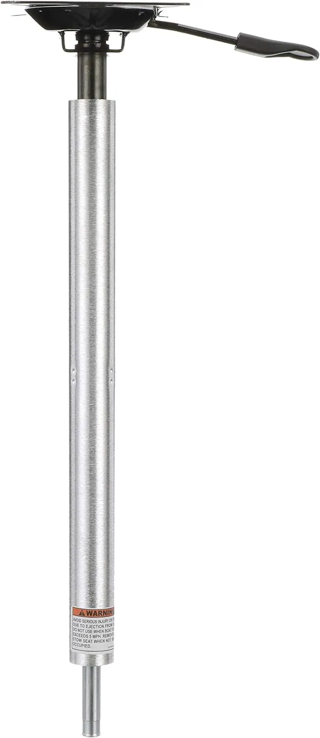 Attwood Lock’N-Pin ¾-inch Pin Posts, Adjustable Height 24 to 30 Inches, Power Pedestal with Integral Seat Mount, Threaded and Non-Threaded