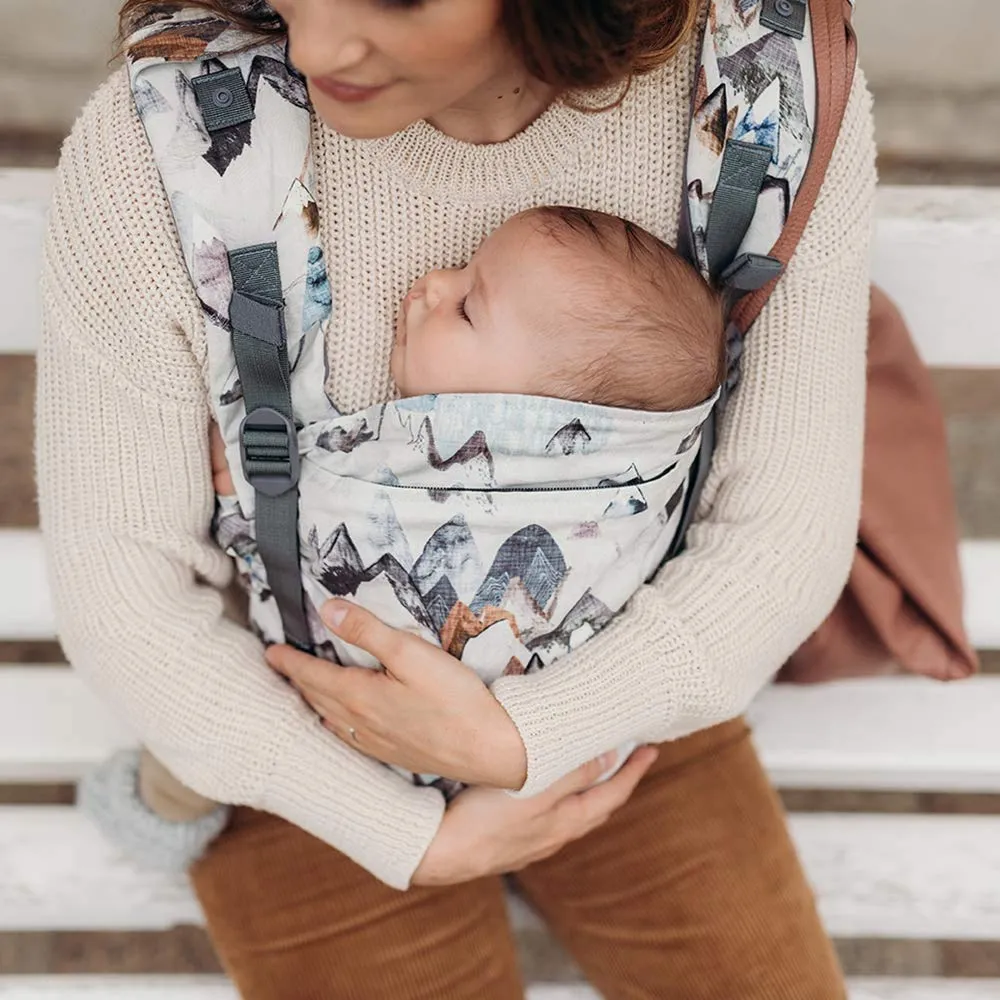 Boba X Baby Carrier - Adaptable, Micro-Adjustable for Babies 7-45 lbs (Call of Mountains)