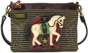 Chala Handbags Horse Mini Crossbody Handbag, Horse Lover