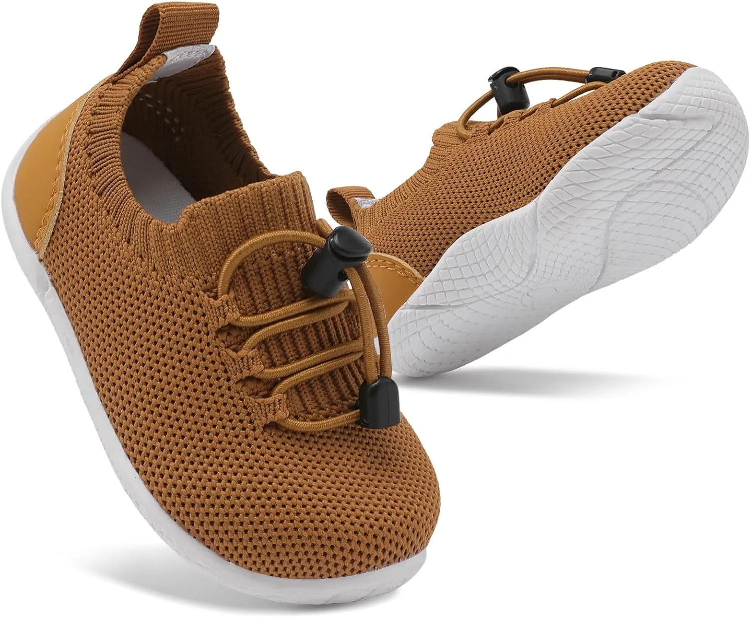 FEETCITY Baby Shoes Boys Girls First Walking Shoes Infant Sneakers Crib Shoes Breathable Lightweight Slip On Shoes