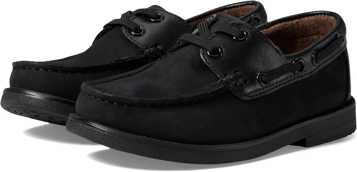 Florsheim Boy's Croquet Jr Moc Toe Boat Shoe (Toddler/Little Big Kid)
