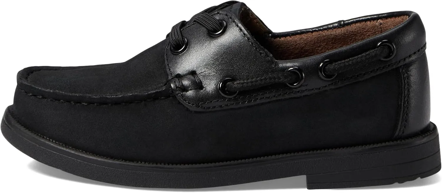 Florsheim Boy's Croquet Jr Moc Toe Boat Shoe (Toddler/Little Big Kid)
