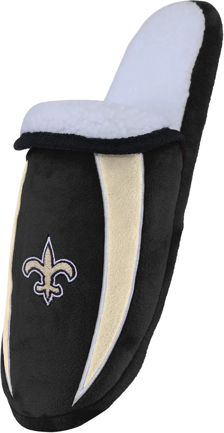 FOCO NFL Mens Football Team Logo Moccasin Slippers Shoes
