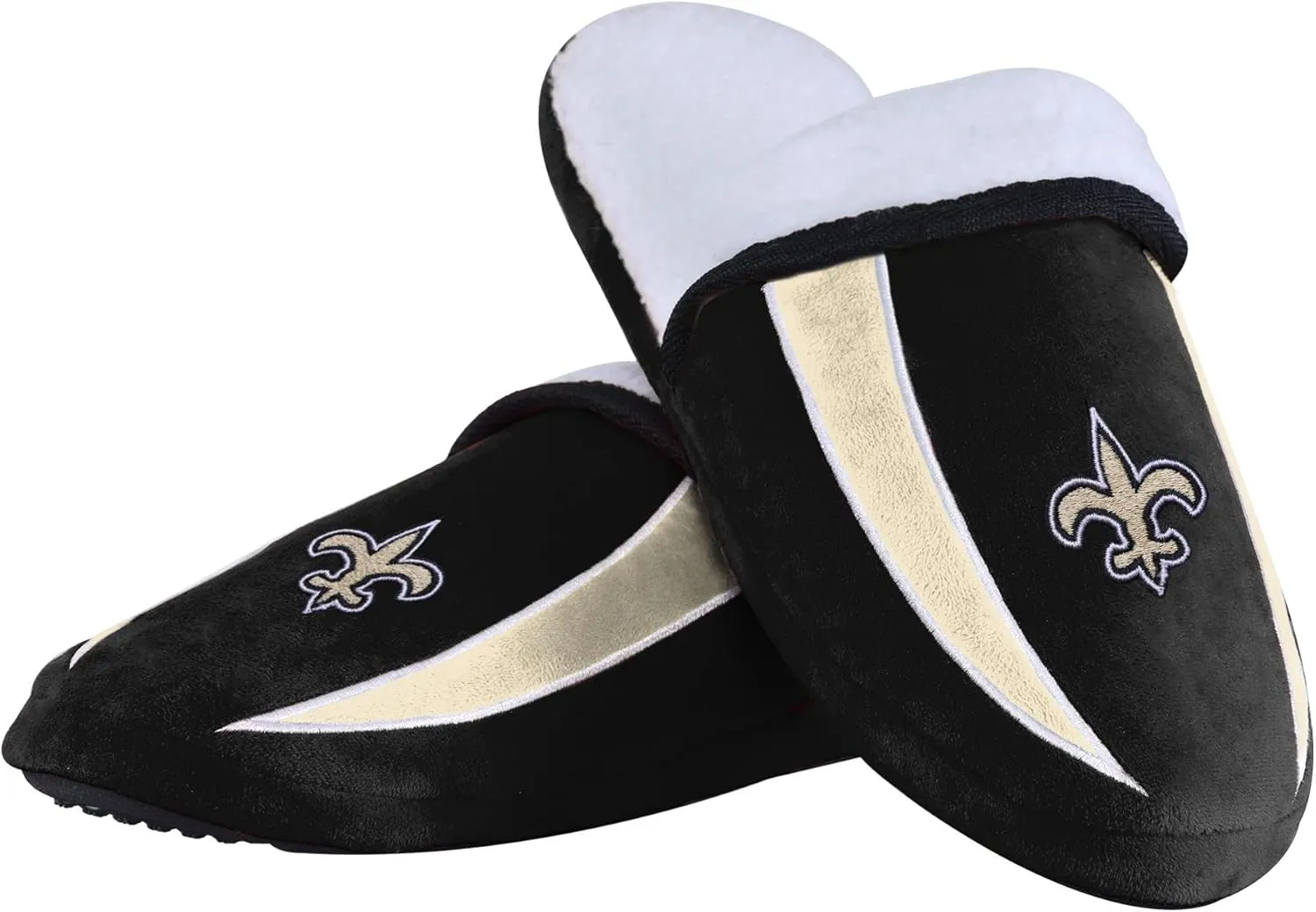FOCO NFL Mens Football Team Logo Moccasin Slippers Shoes