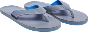 Hari Mari- The Clipper- Men's Waterproof Full-Grain Leather Sandal with Matching Leather Fob- No Break Ins, Beveled Edge to Reduce Tripping, and Floats in Water