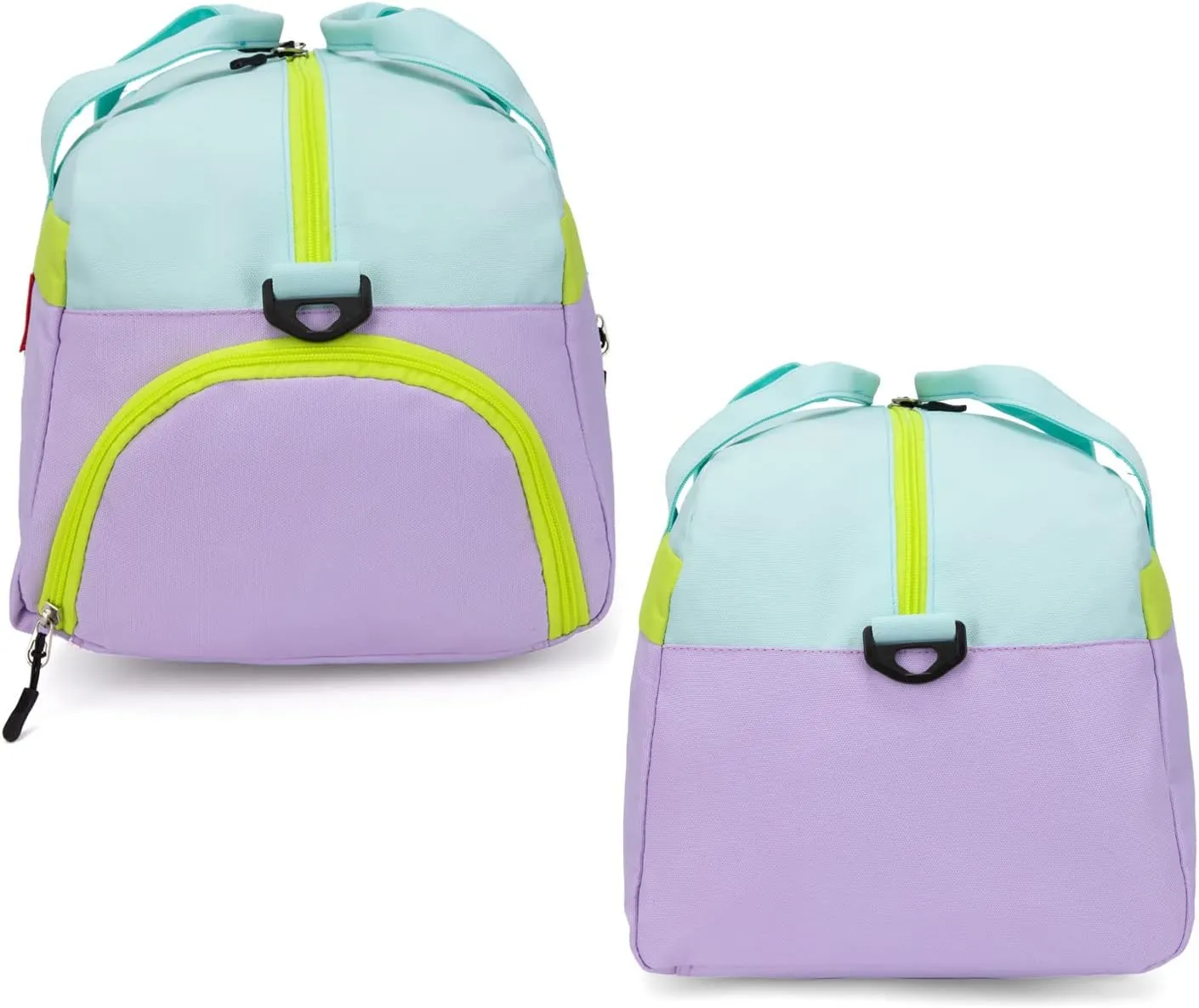 HawLander Kids Duffle Bag for Boys or Girls, Fit School Practice, or Overnight Travel (Light Green)