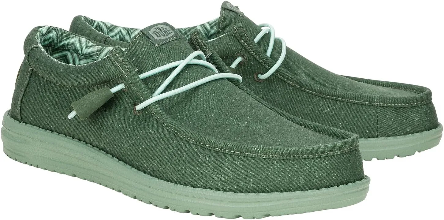 Hey Dude Men's Wally Stretch Canvas