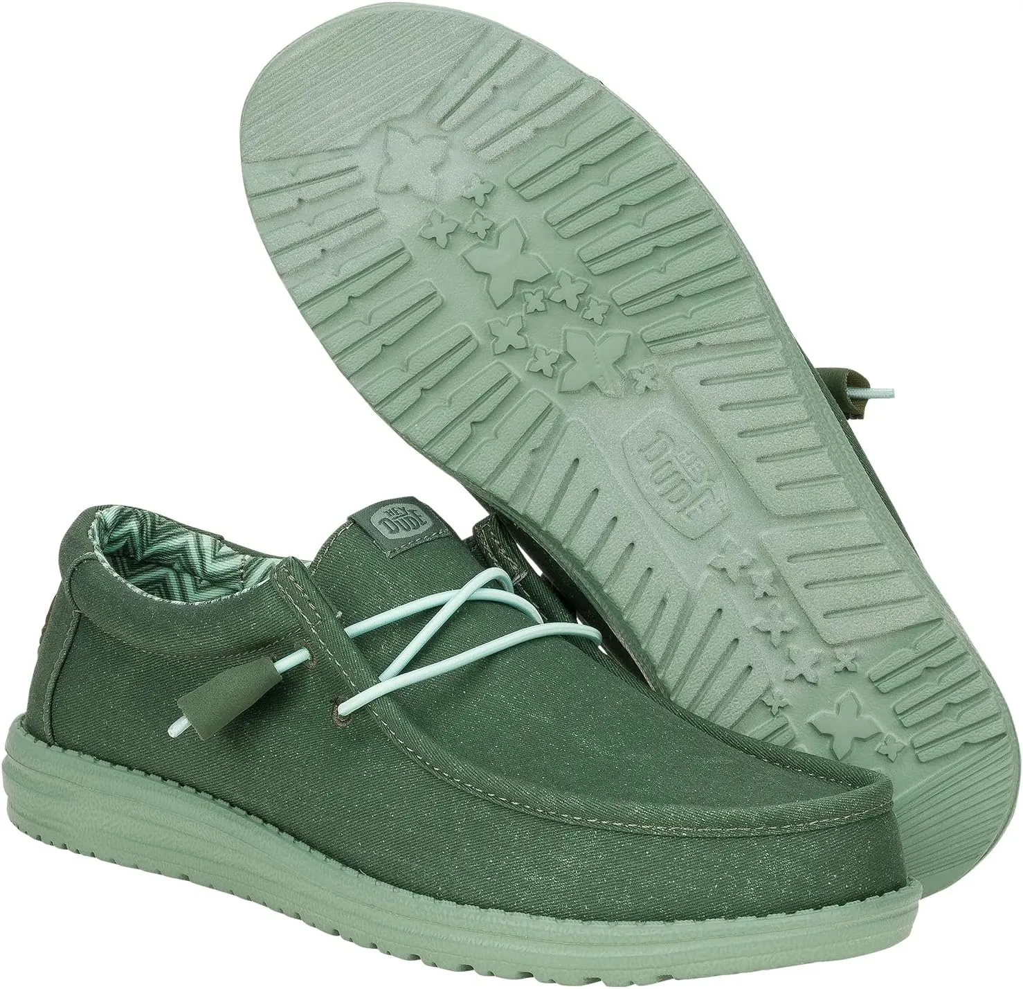 Hey Dude Men's Wally Stretch Canvas