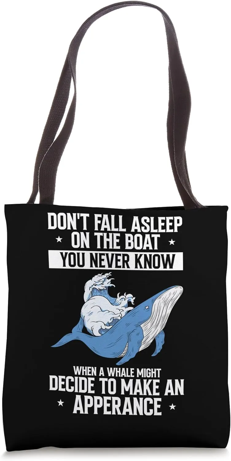 Humpback Whale Quote for Ocean Sea Whale and Whale Tote Bag