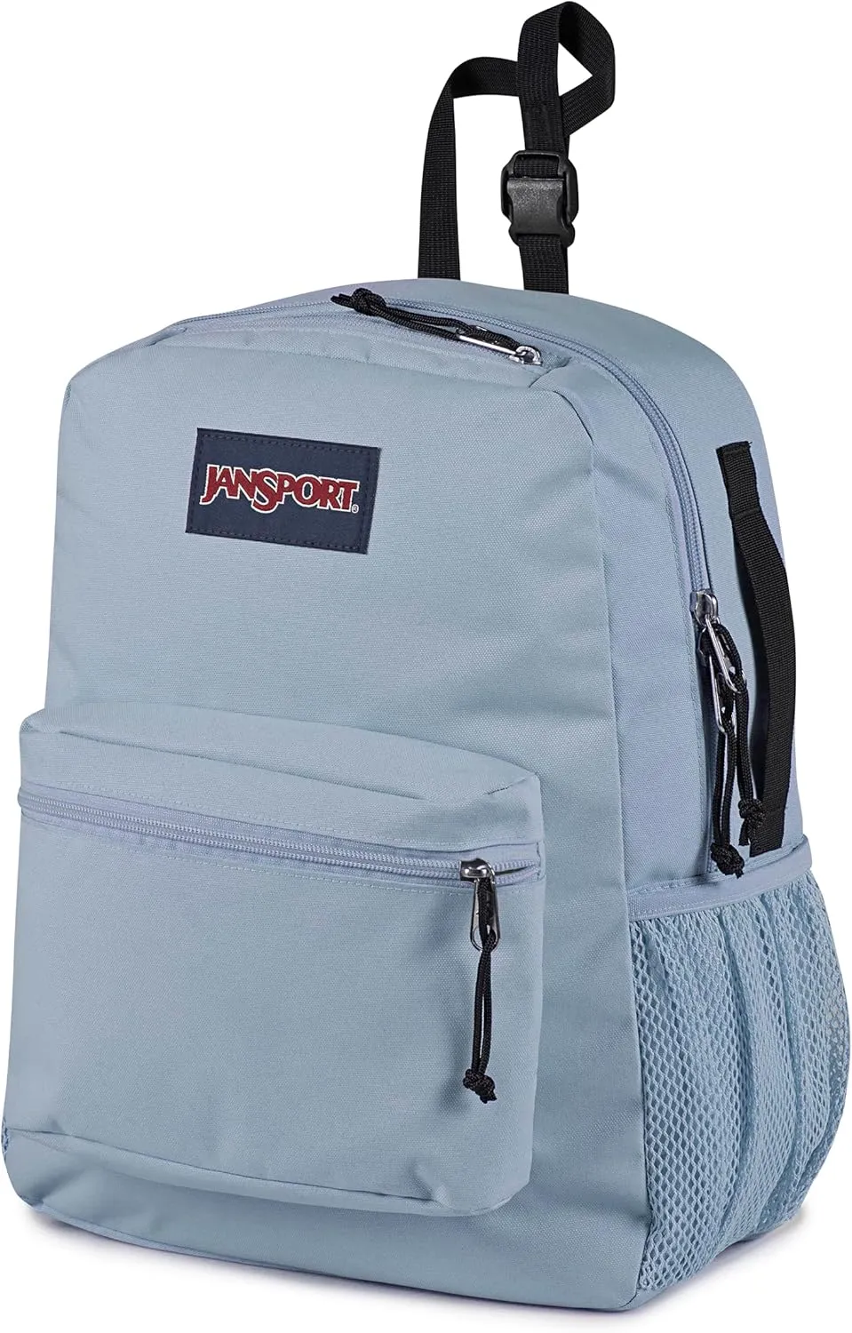 JanSport Central Adaptive Backpack – Wheelchair & Walker Compatible, Tuck-Away Shoulder Straps, Adjustable Backrest Loops & Anchor Straps, Iconic Design, Blue Dusk