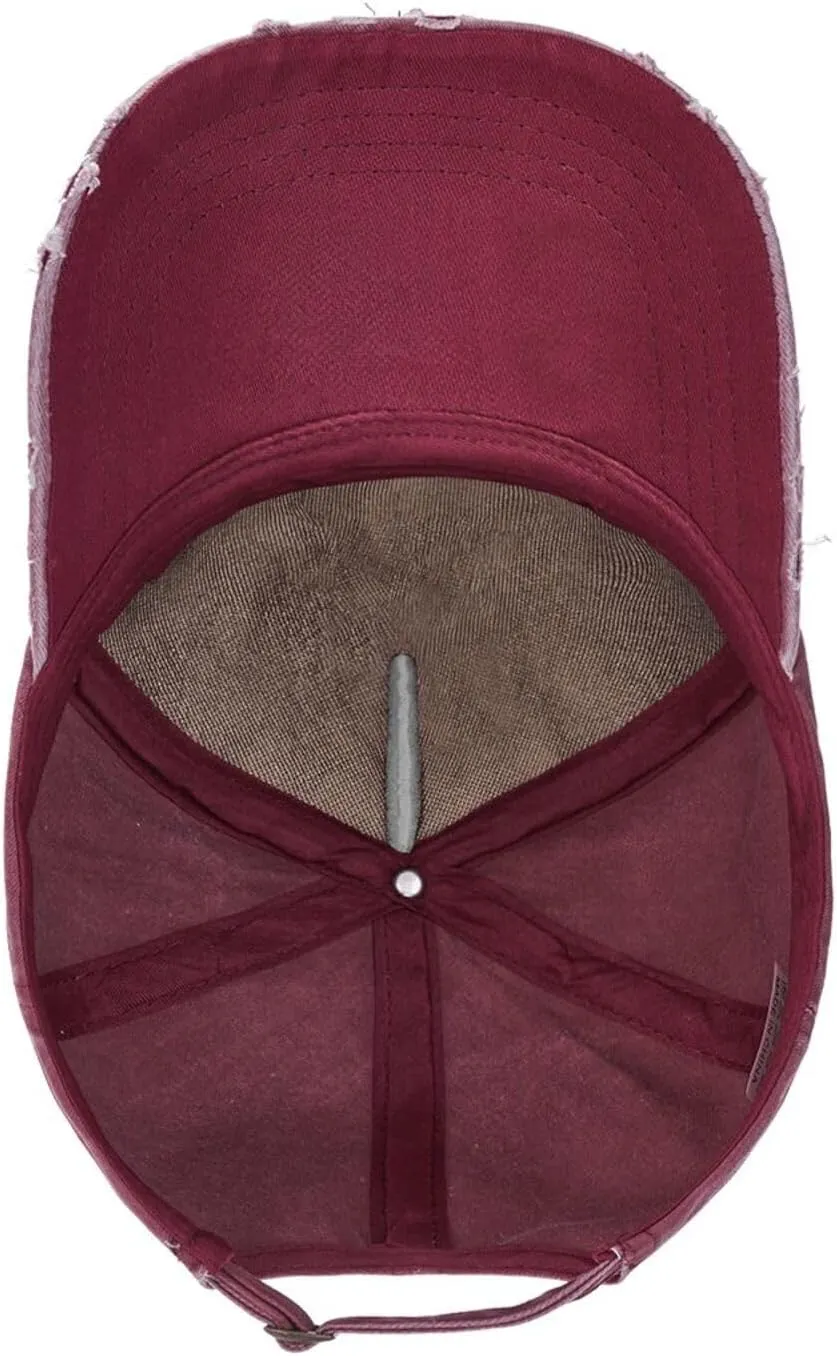Jehovah Rapha The God Who Heals Baseball Hat Adjustable Low Profile Dad Hat for Men Women,Dark Red