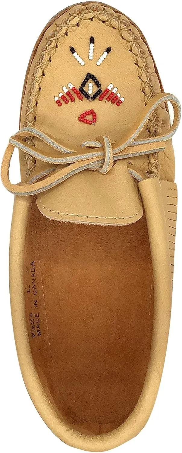 Laurentian Chief Women's Beaded Earthing Moccasins