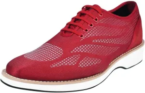 LIBERTYZENO Mens Canvas Textile & Suede Leather Adults Lace Up Casual Shoes for Prom Graduation