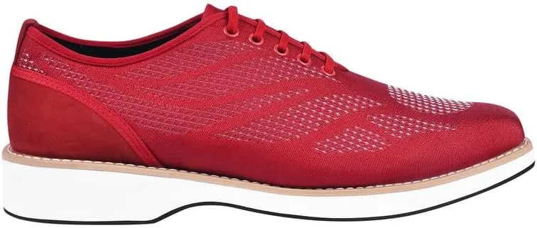 LIBERTYZENO Mens Canvas Textile & Suede Leather Adults Lace Up Casual Shoes for Prom Graduation