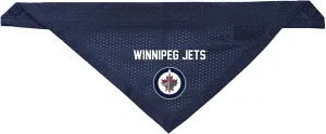 Littlearth Winnipeg Jets Dog Cat Mesh Jersey Bandana L/XL