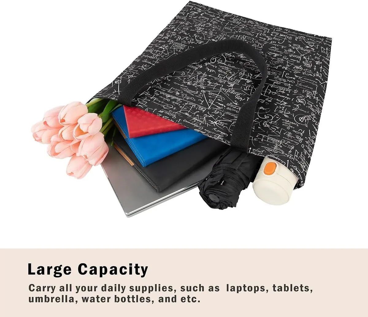 Nautical Canvas Tote Bag for Women,Compass Boat Anchor Large Capacity Gym Bag Ocean Cotton Bags