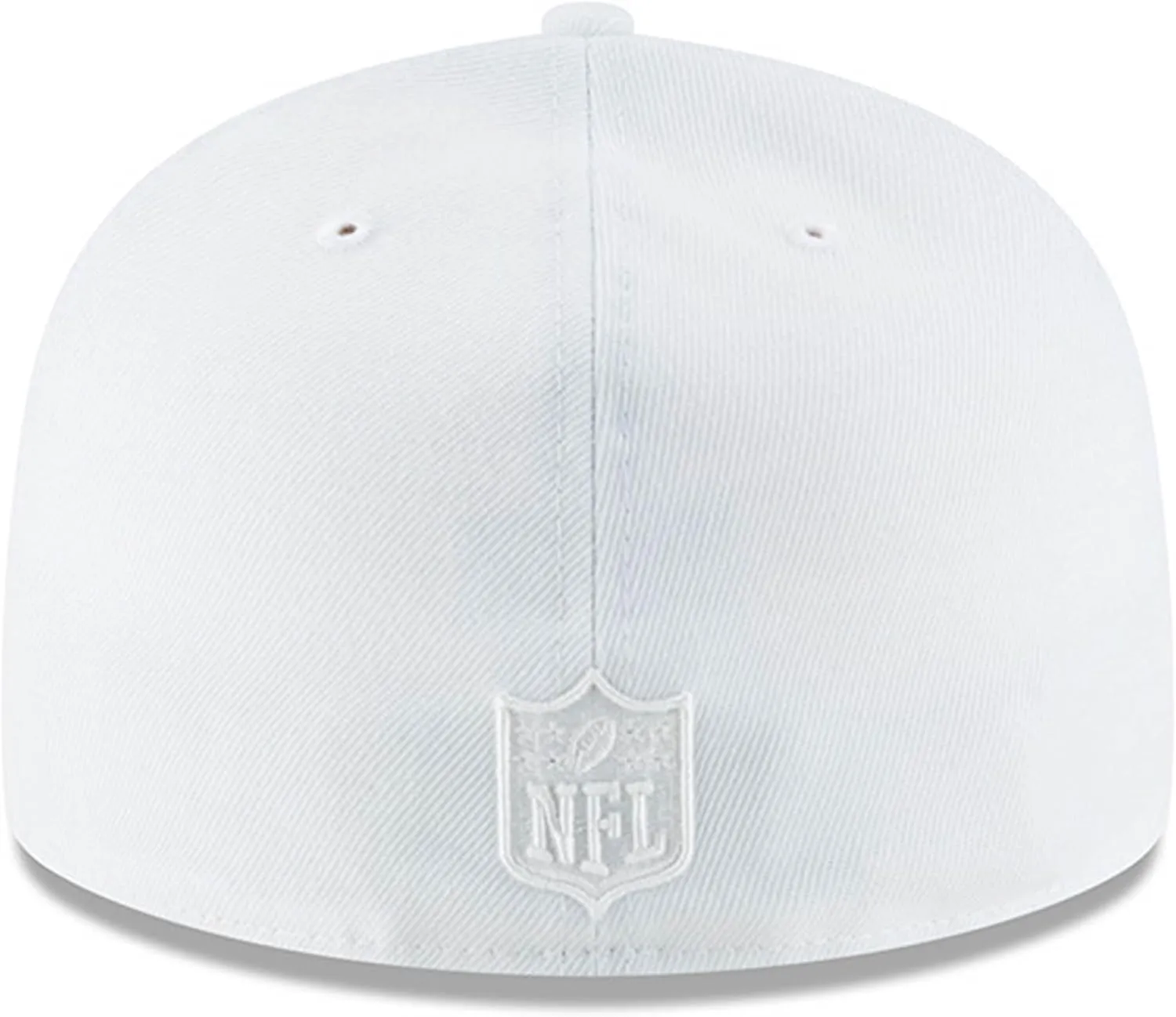 New Era Men's Denver Broncos White on White 59FIFTY Fitted Hat