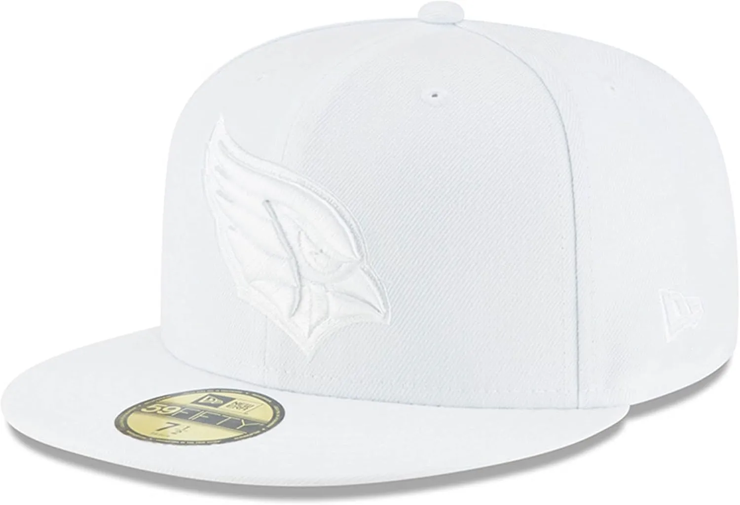 New Era Men's Denver Broncos White on White 59FIFTY Fitted Hat