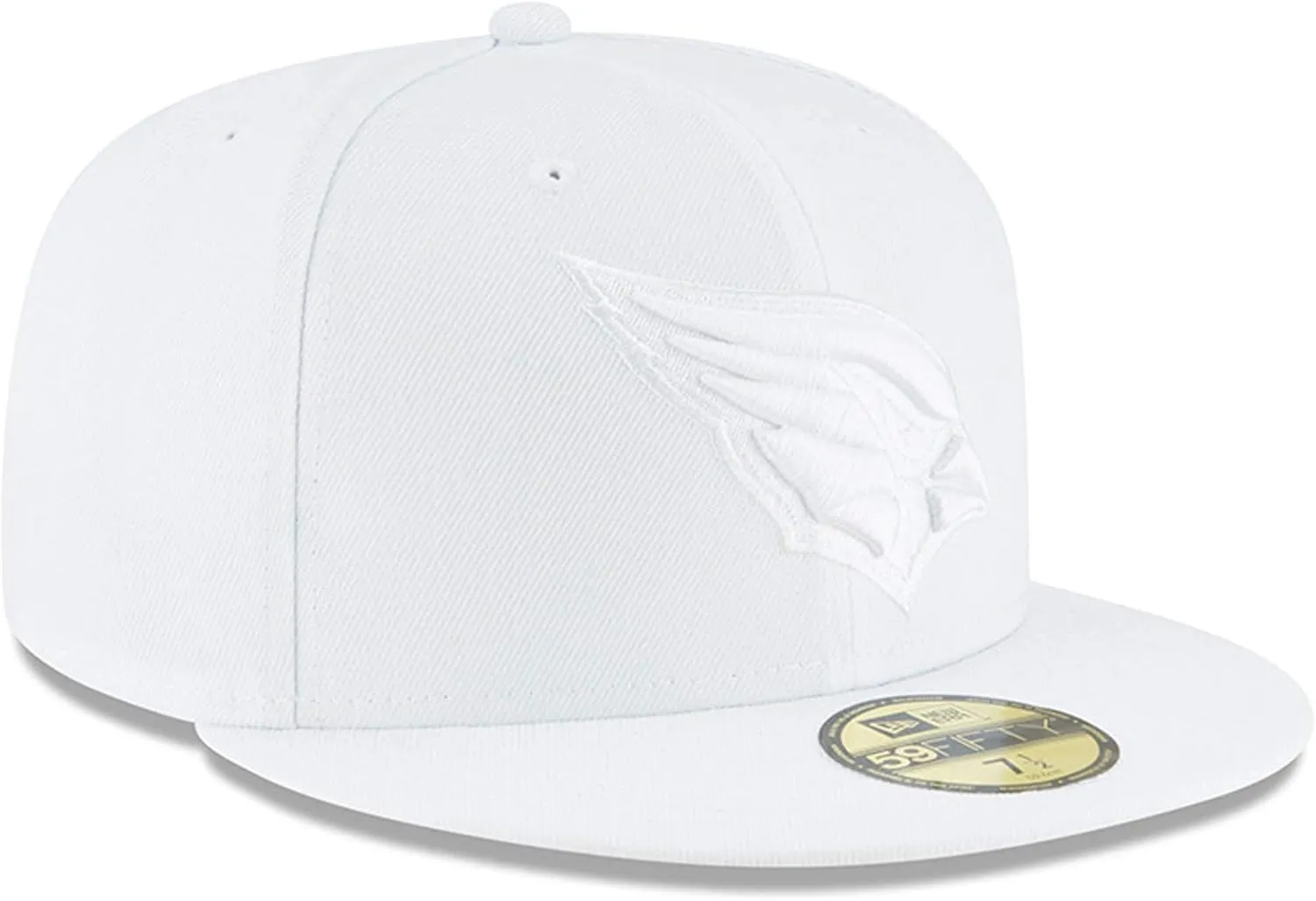New Era Men's Denver Broncos White on White 59FIFTY Fitted Hat