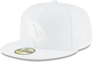 New Era Men's Denver Broncos White on White 59FIFTY Fitted Hat