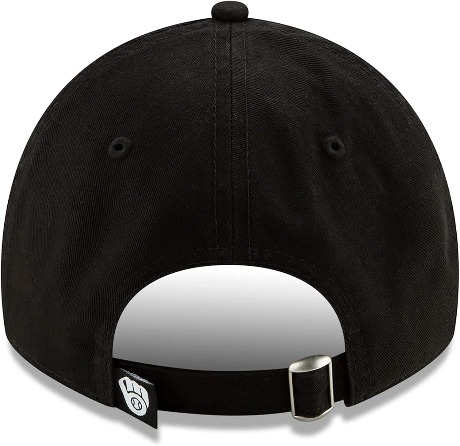 New Era MLB Core Classic 9TWENTY Black White Primary Logo Adjustable Hat Cap One Size Fits All