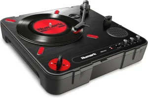 NUMARK PT01 Scratch Portable Turntable with Scratch Switch & Carry CAE