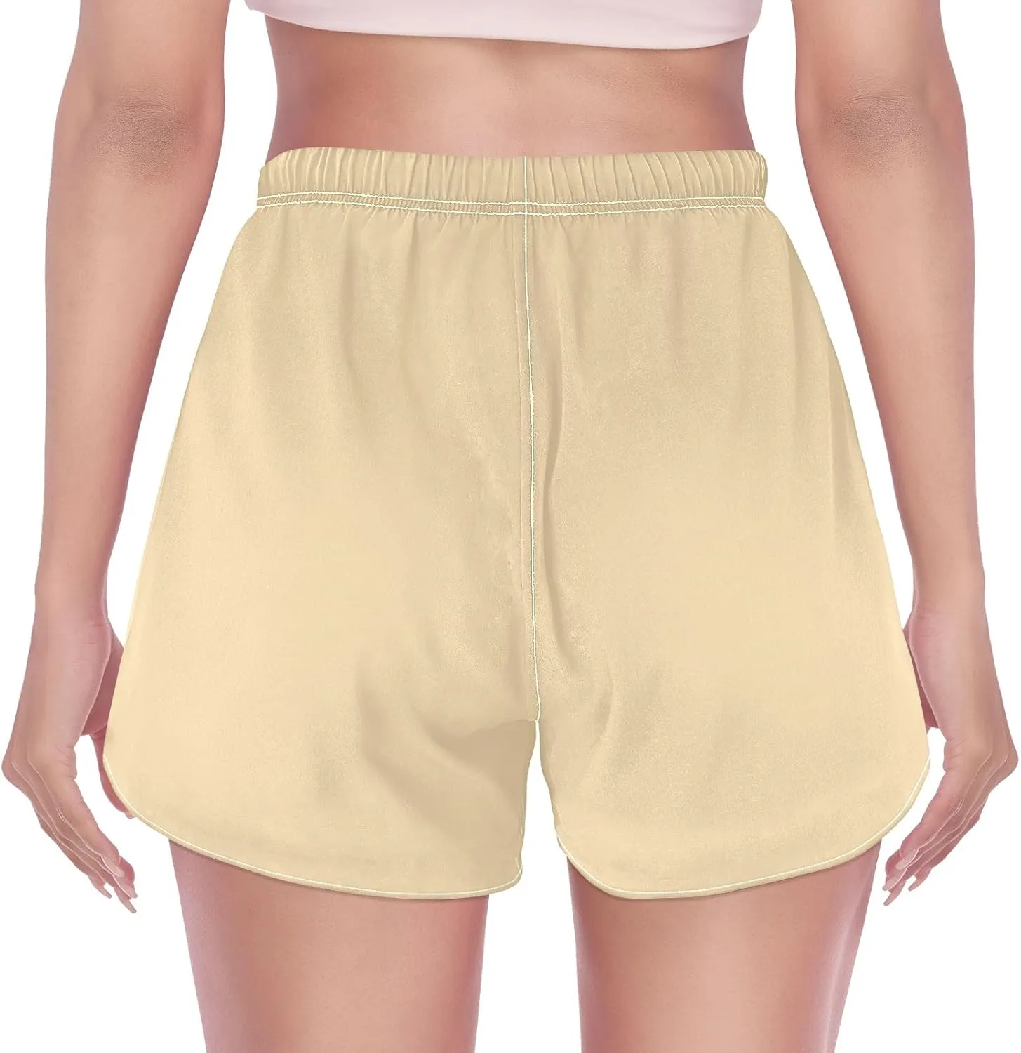 ODAWA Moccasin Womens Sweat Shorts Women Workout Shorts with Liner Womens Quick Dry Shorts