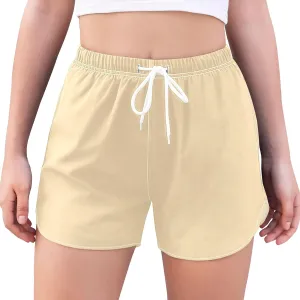 ODAWA Moccasin Womens Sweat Shorts Women Workout Shorts with Liner Womens Quick Dry Shorts