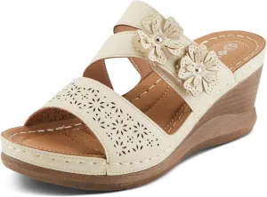 PATRIZIA Women's LOLLY Slide Wedge Sandals