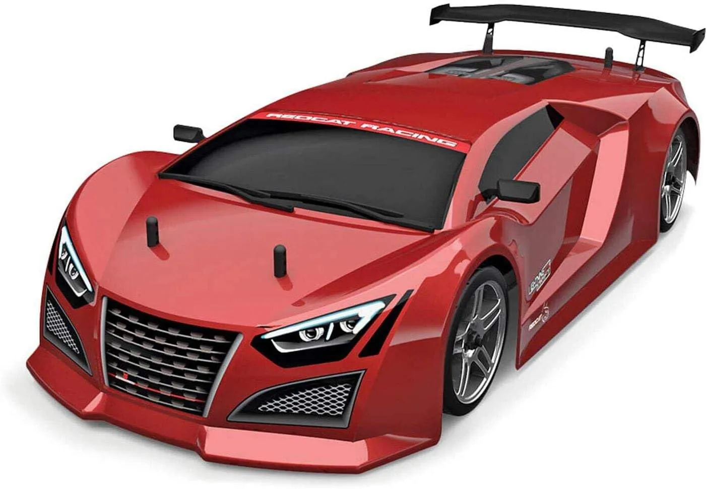 Redcat Racing EPX Drift Car with 7.2V 2000mAh Battery, 2.4GHz Radio and R10215 Body (1/10 Scale), Metallic Red