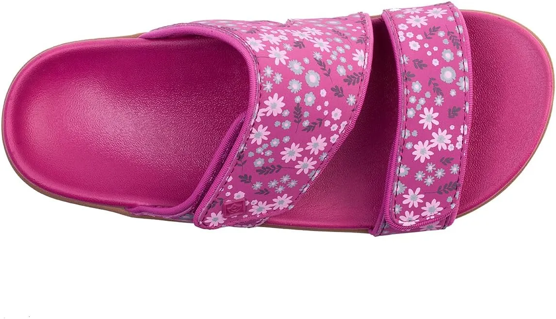 Spenco Women's Kholo Dainty Floral Slide Sandal