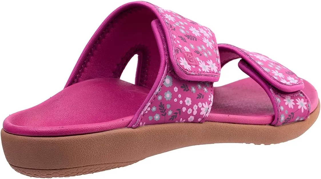 Spenco Women's Kholo Dainty Floral Slide Sandal