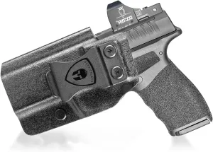 Springfield Hellcat Pro Holster IWB Kydex Holster Optics Cut: Springfield Armory Hellcat Pro Pistol, Inside Waistband Appendix Carry Pro Holster, Adj. Retention & Cant, Right/Left Hand Optional
