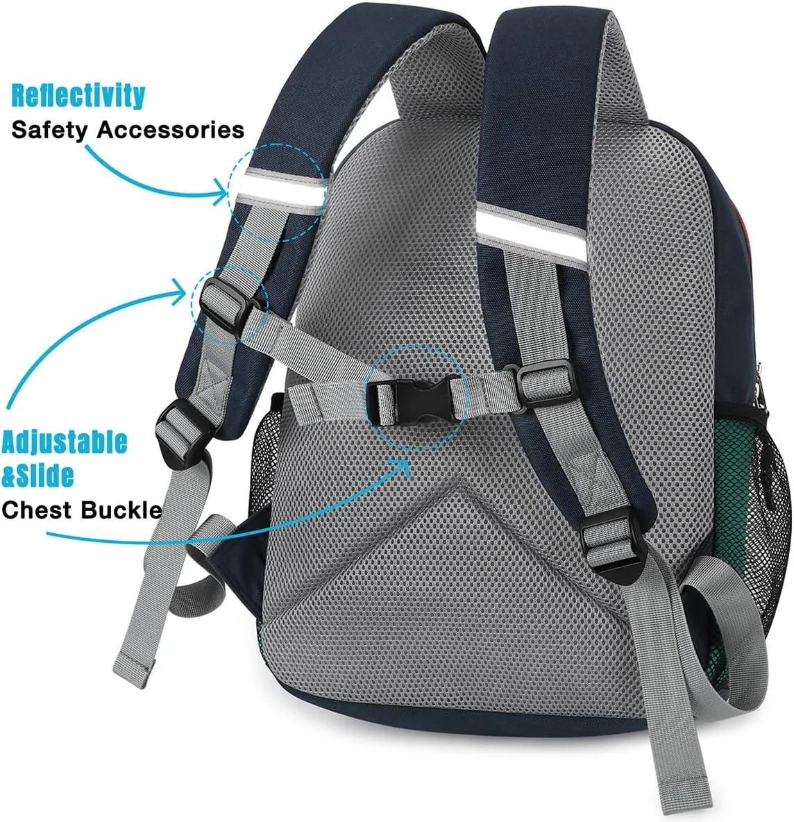 STEAMEDBUN Kids Backpack for Boys,Kindergarten Backpack for Toddler Boys Age 3-6