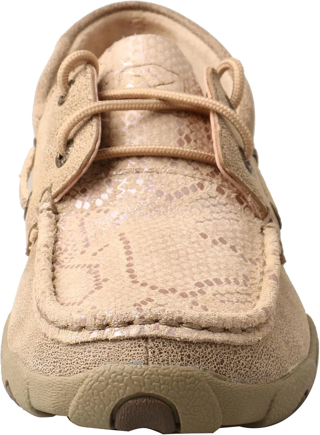 Twisted X Women's Boat Shoe Driving Moc, Moc Toe