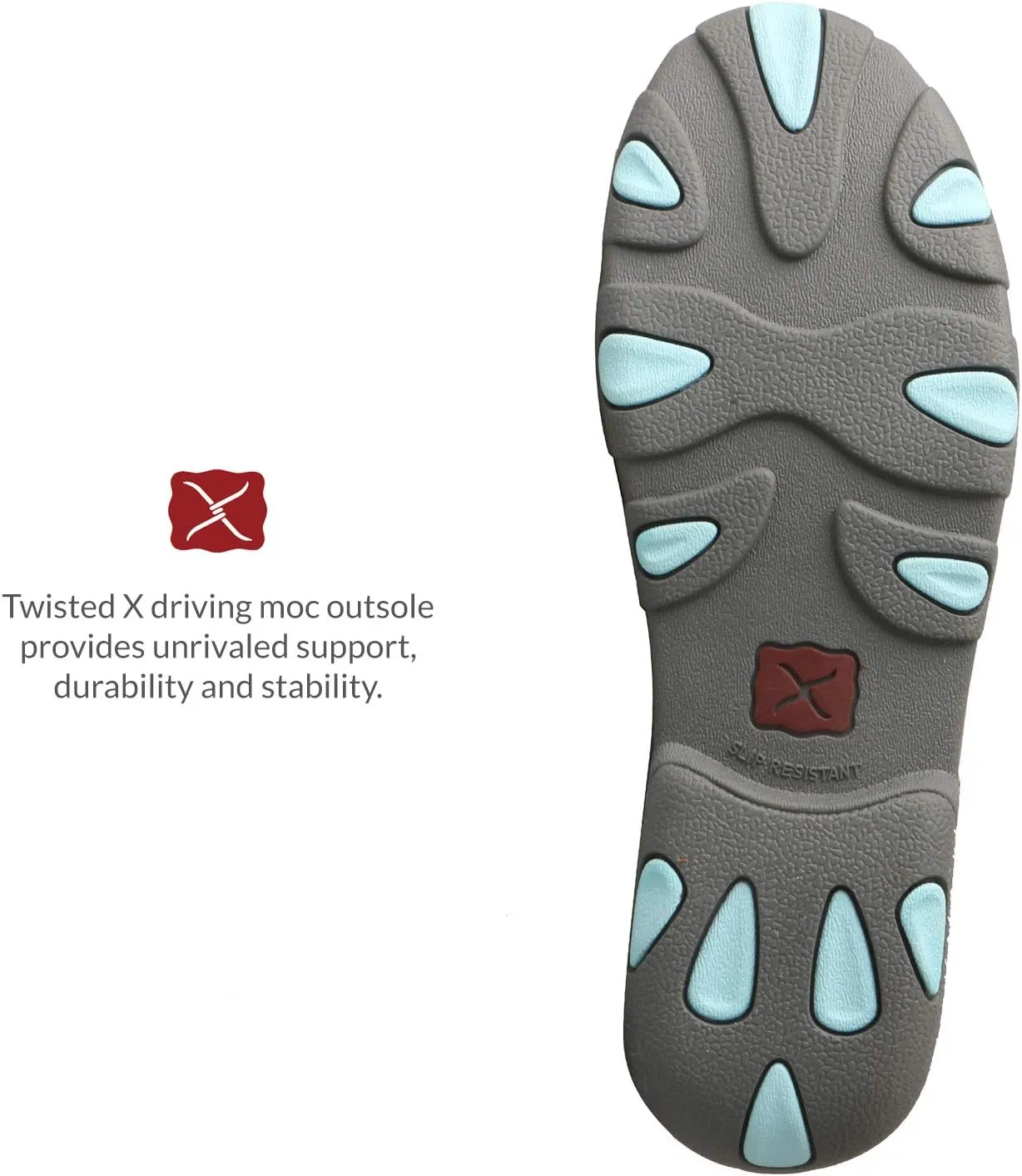 Twisted X Women's Boat Shoe Leather Driving Moccasins