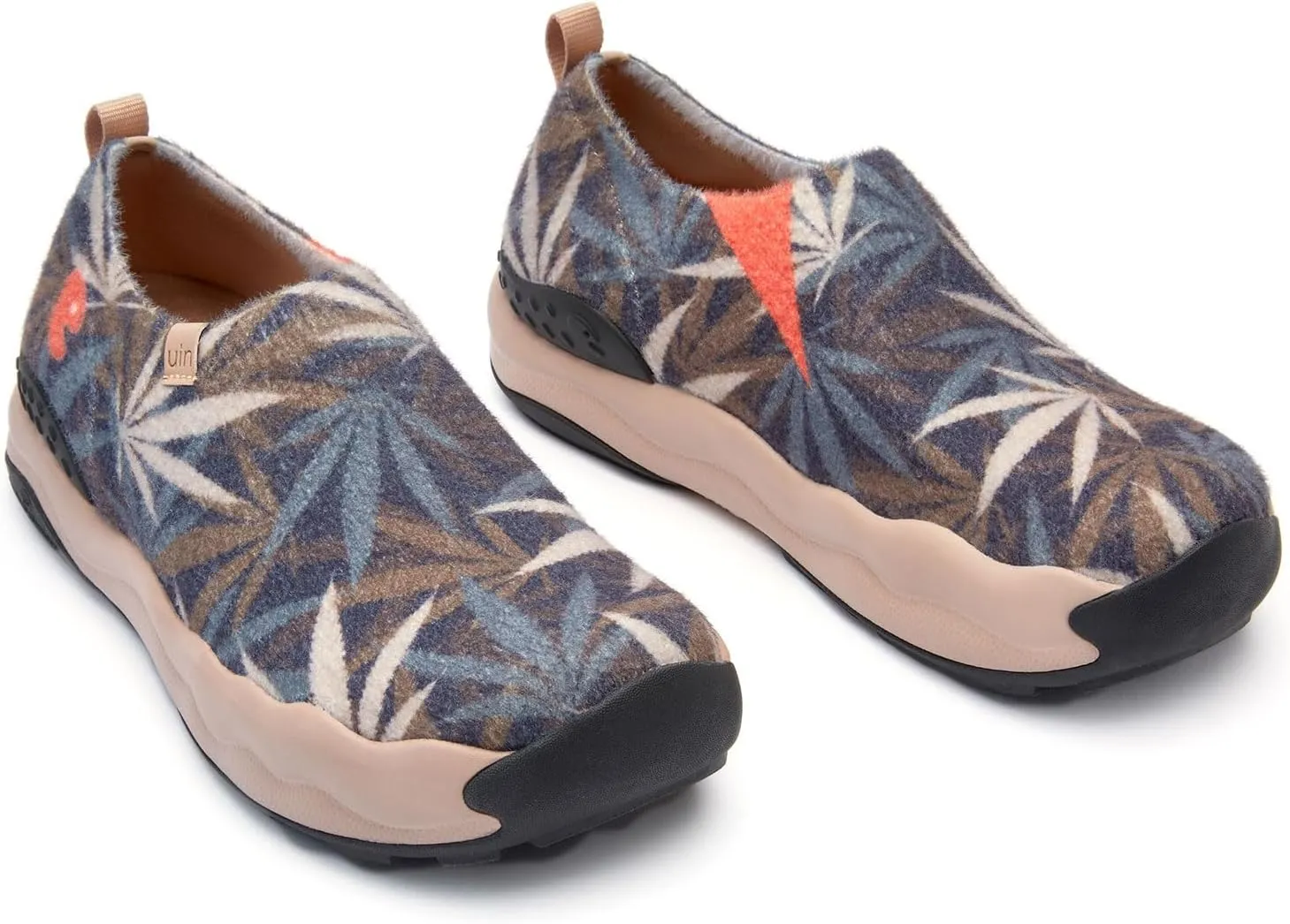 UIN Men's Art Travel Walking Shoes Slip On Casual Lightweight Wide Toe Chunky Comfort Fashion Sneaker Toledo Ⅵ Ⅶ Ⅹ Ⅺ ⅩⅢ ⅩⅤ ⅩⅥ