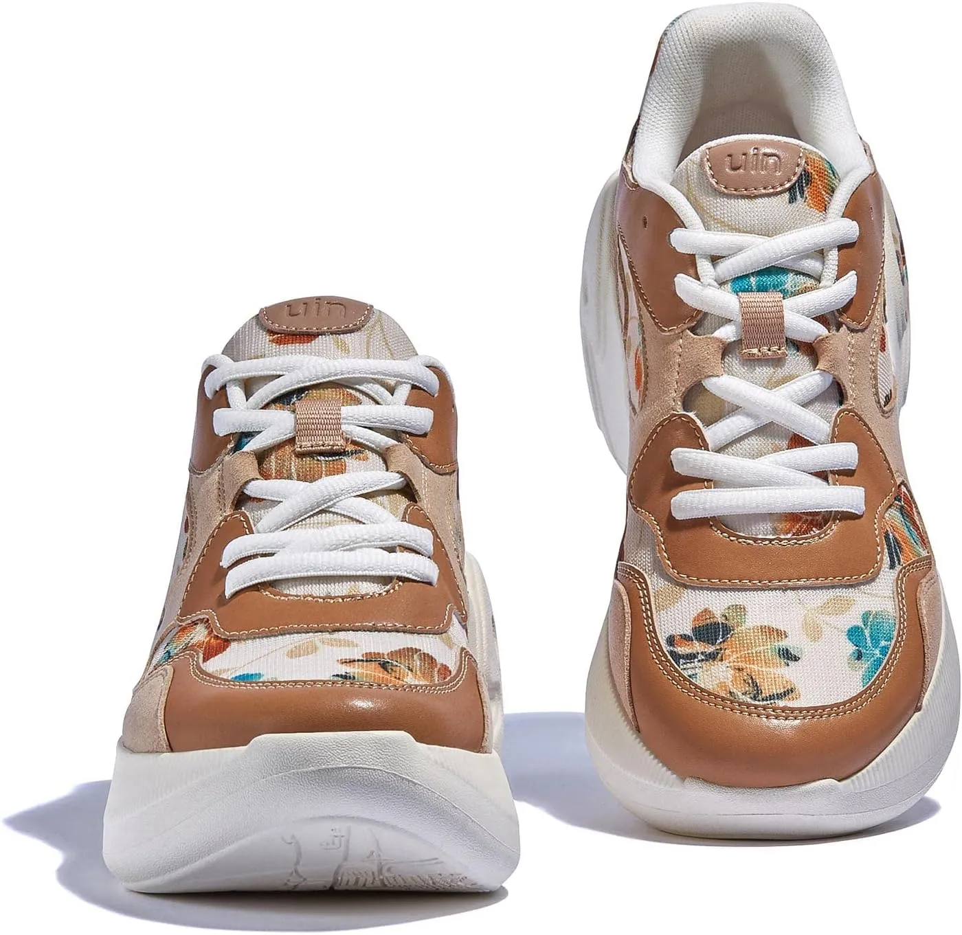 UIN Women's Travel Walking Shoes Art Painted Slip Ons Casual Lightweight Comfortable Chunky Fashion Sneaker Zaragoza Series