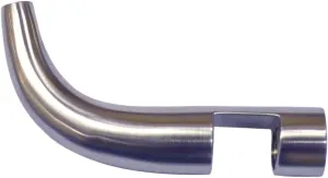 Whitehaus Collection WHSHK01-BN Slide on Shower Door Robe/Towel Hook, Brushed Nickel