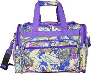 World Traveler Paisley, Blue Multi Pais, 16-inch