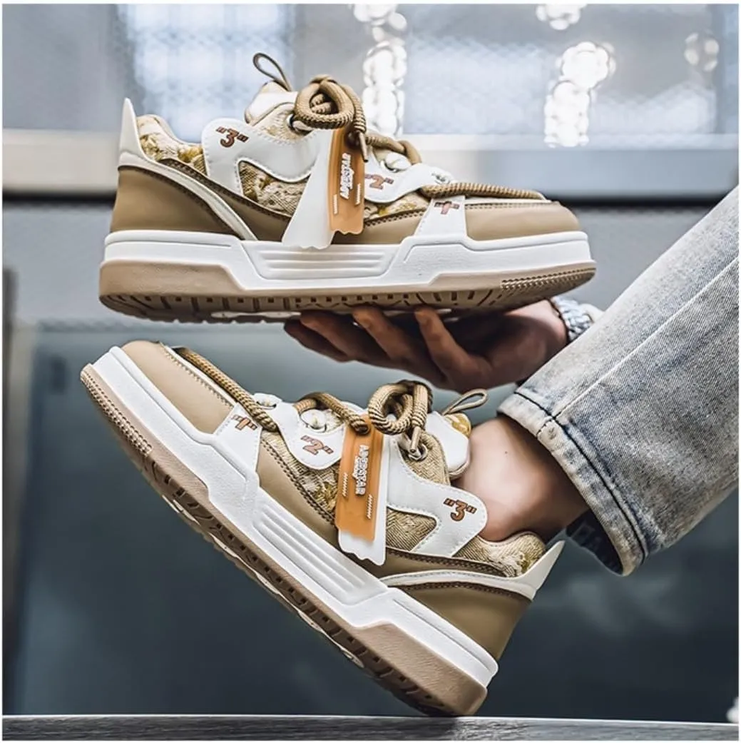 Y2K Sporty Chunky Sneakers for Women Low Top Lace Up Design Casual Walking Shoes for Daily Wear Outdoor Travel Street Style Comfort