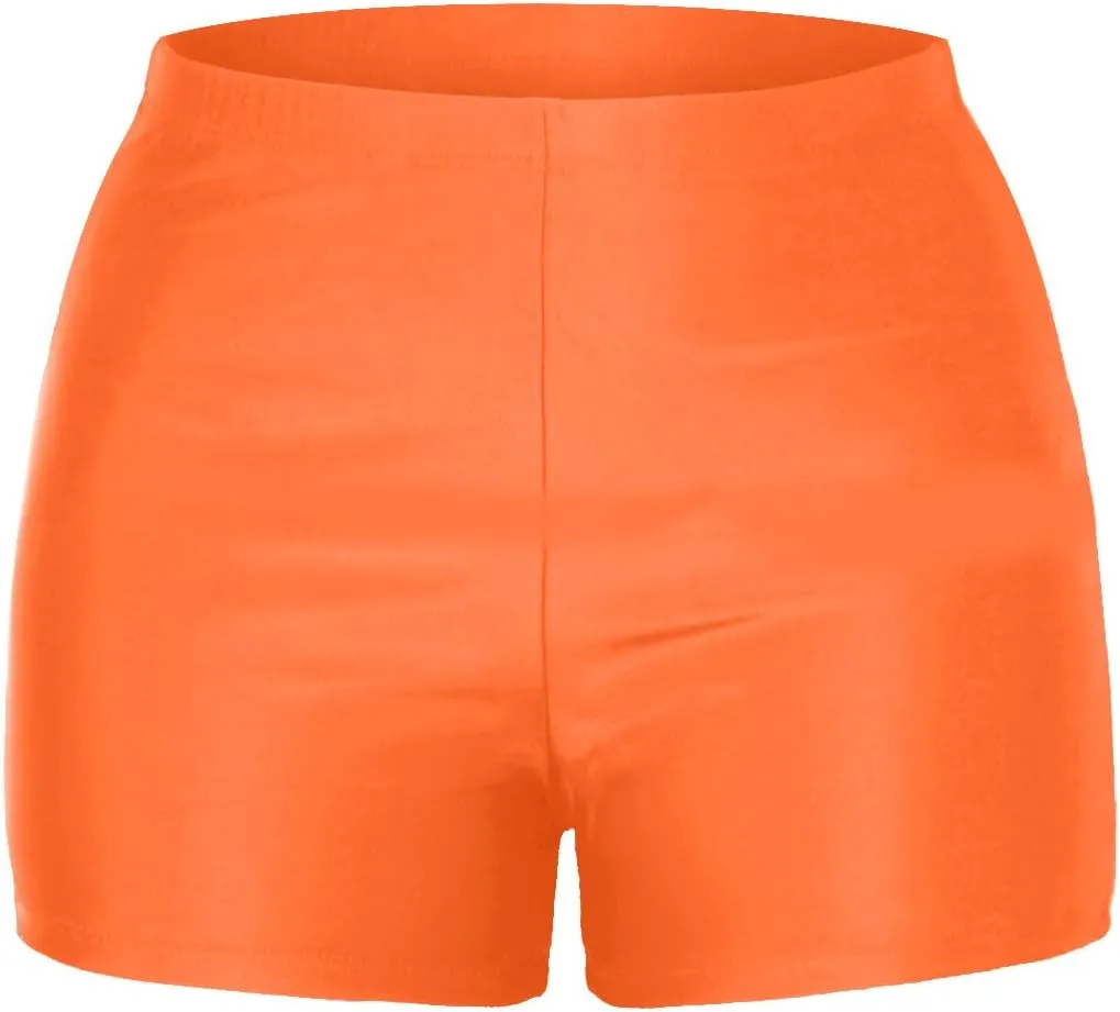 Yonique Womens Swim Shorts Solid Tankini Bottoms Swimsuit Bottoms(Available in Plus)