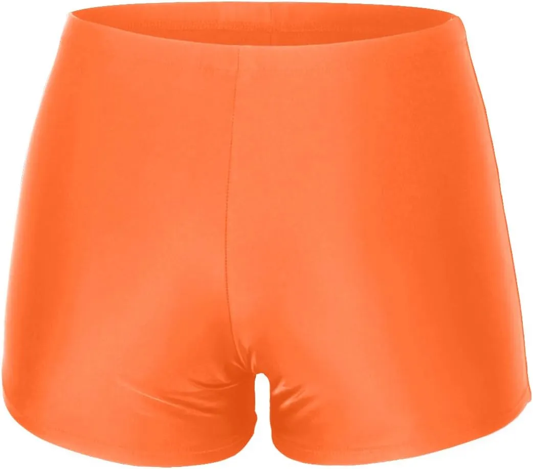 Yonique Womens Swim Shorts Solid Tankini Bottoms Swimsuit Bottoms(Available in Plus)